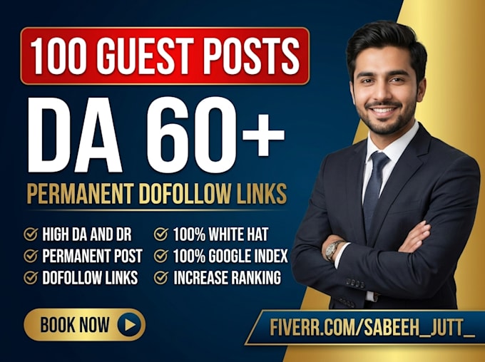 do high authority guest posting and SEO backlinks