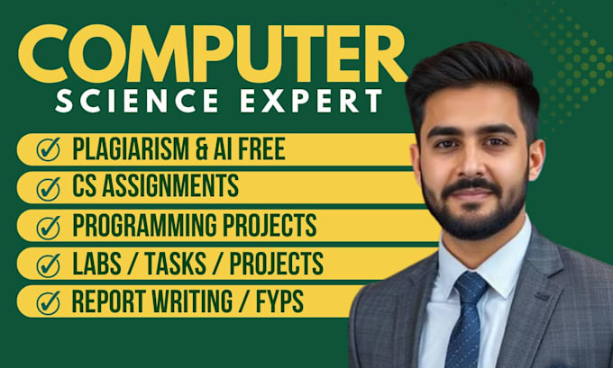 do computer science assigned, java, cpp, python programming tasks and projects