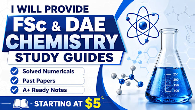 provide chemistry tutoring and create study guides for fsc dae topics