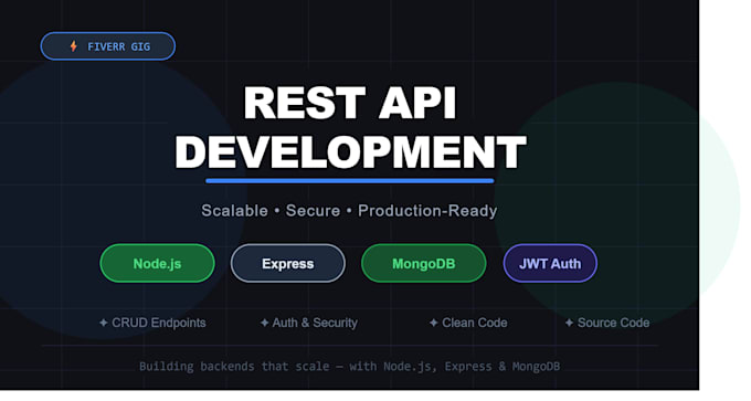 build rest apis using nodejs express and mongodb