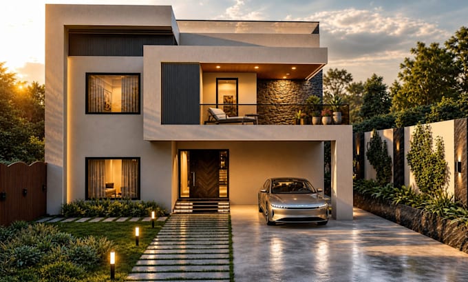 design photorealistic 3d architectural visualization