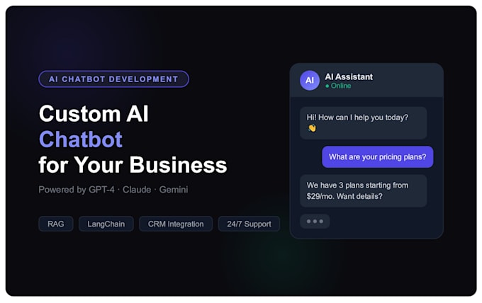 build a custom ai chatbot