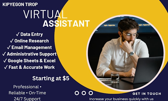 be your reliable virtual assistant