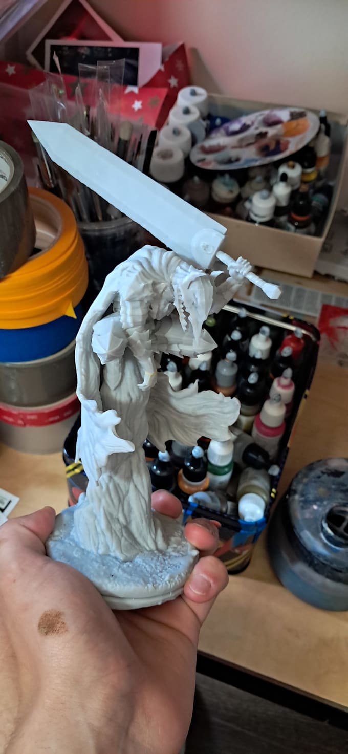 3d print your miniatures, figurines, tabletop and display models