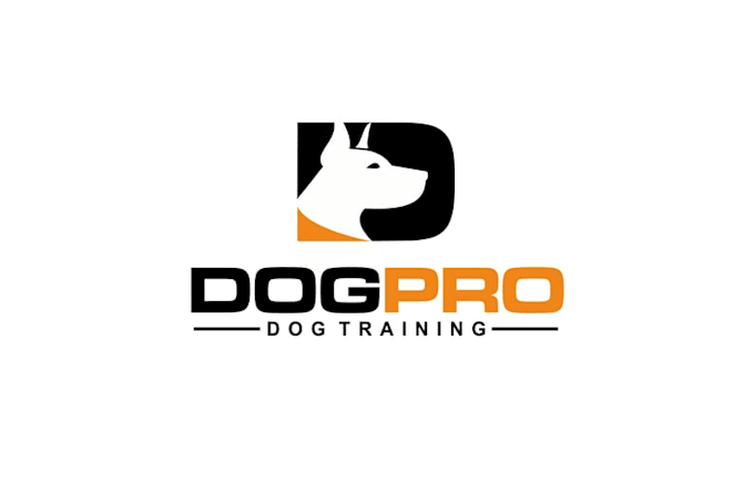 design clean modern online dog training logo