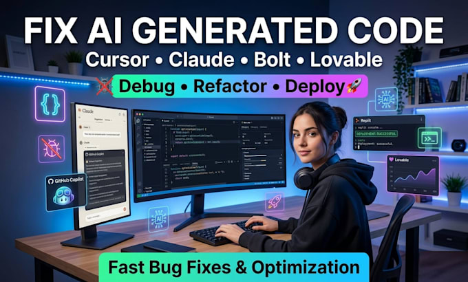 debug fix and deploy your ai generated code