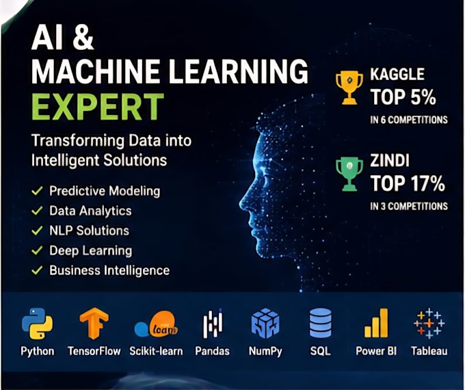 do data analysis and build ml models using python