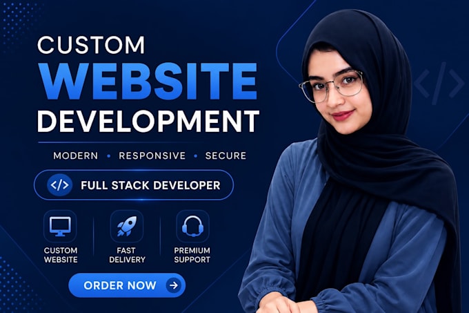 build a custom full stack website for your business