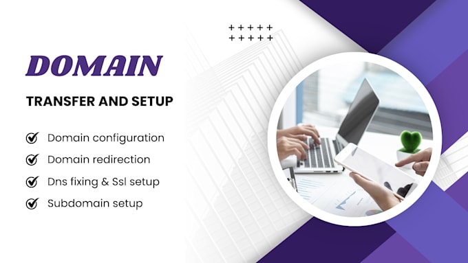 connect, transfer domain, fix and setup dns errors, records to your website