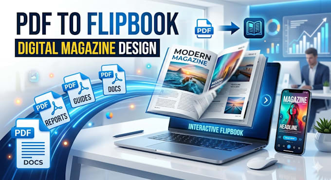 convert pdf to flipbook or digital magazine flip book
