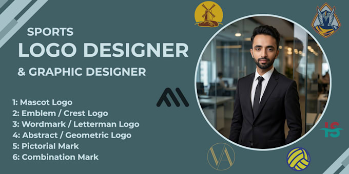 create modern and unique sports logo design