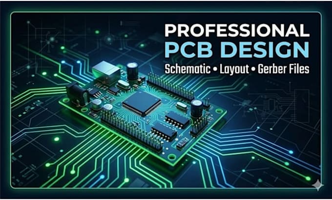 design professional pcb layouts and schematics