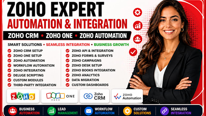 do zoho crm integration zoho customization and zoho automation