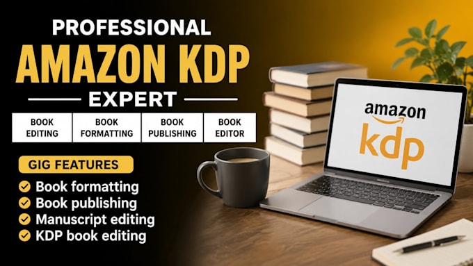 format your manuscript into a print ready book for amazon kdp