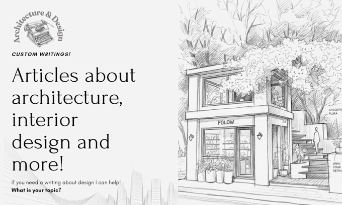 write an article about architecture and design