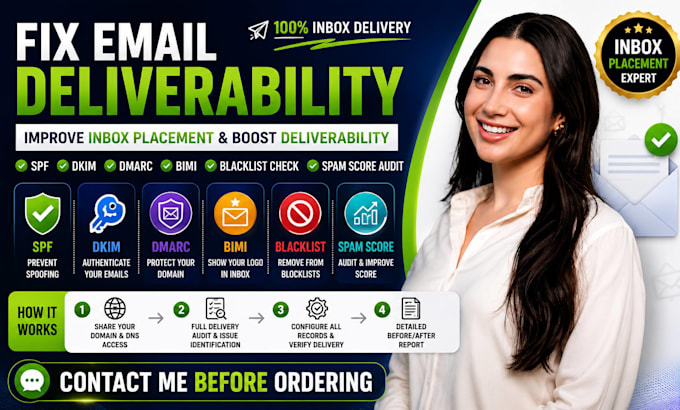 fix emails going to spam spf, dkim, dmarc setup and email deliverability