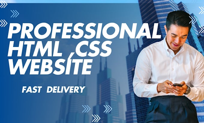 build a responsive HTML CSS landing page