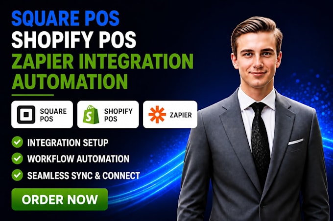 connect square pos shopify pos zapier integration automation
