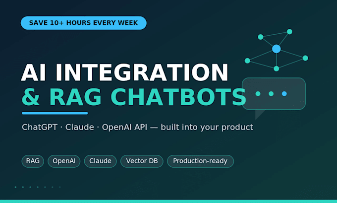 integrate openai chatgpt API and build a rag ai chatbot