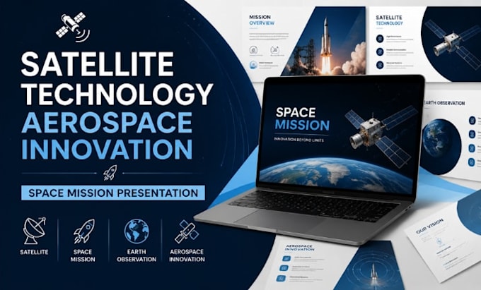 satellite technology space mission powerpoint