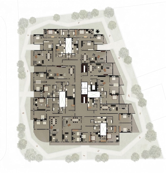 draw accurate 2d floor plans and architectural layouts