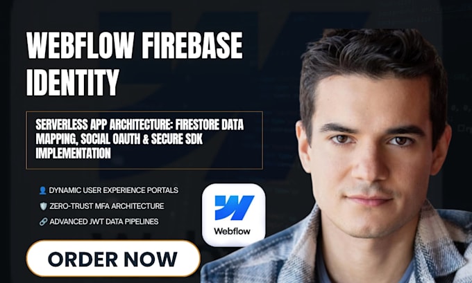 setup webflow firebase auth webflow login integration