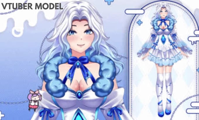 create vtuber rigging live2d model nsfw vtuber model for vtube studio