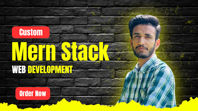 develop a custom mern stack website and web app