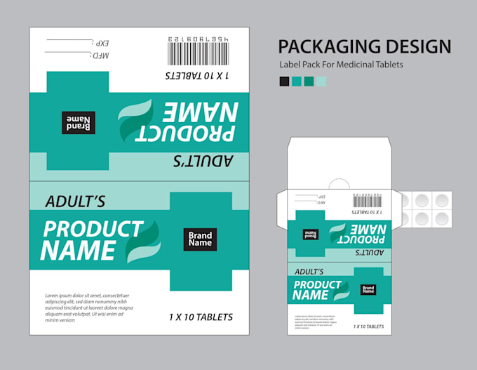 design professional packaging and label