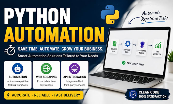 develop python automation scripts and tools