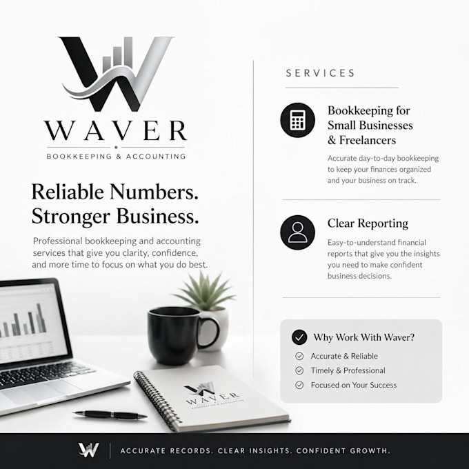 do bookkeeping for small businesses and freelancers