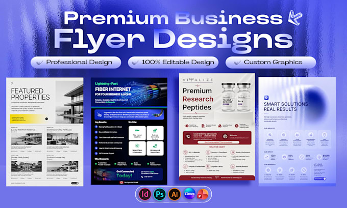 design modern one pager, business one pager, marketing flyer or pitch deck flyer