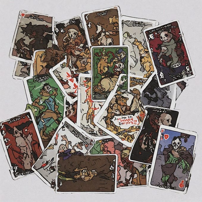 make a unique card sleeve art for you