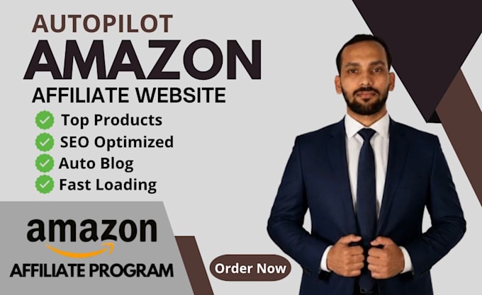 create autopilot amazon affiliate marketing website with clickbank
