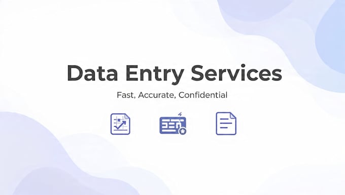 fast data entry and excel typing service