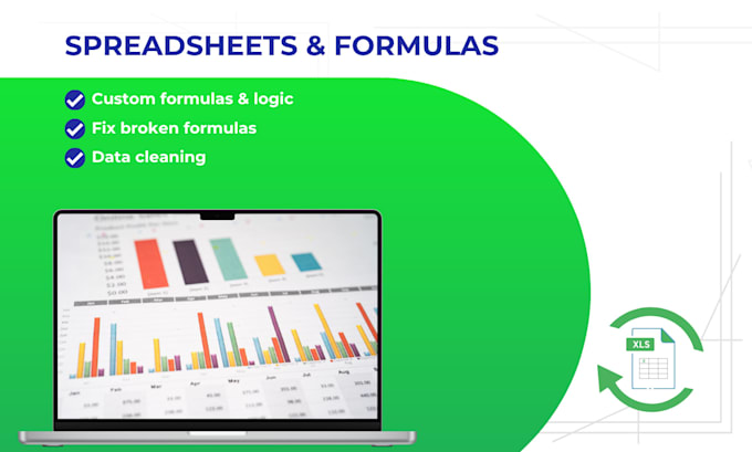 fix or create excel formulas and spreadsheets for you