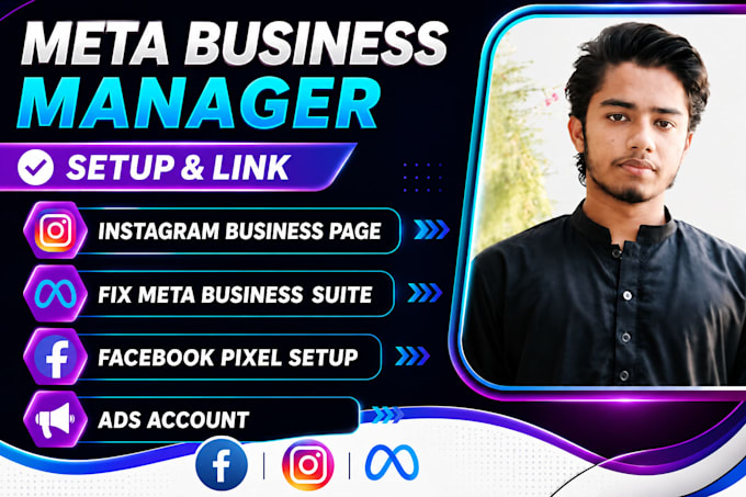 fix meta business suite problems, ad account restrictions and meta pixel setup