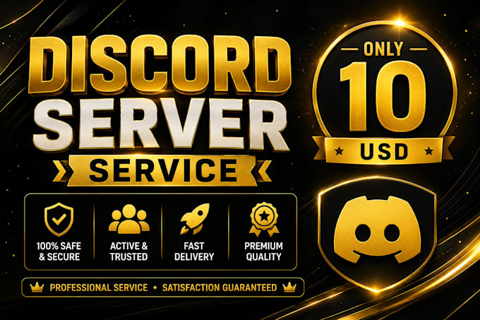iwill create a professional gaming discord server setup