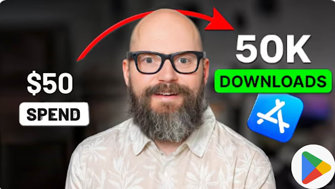app promotion increase 500k app install game marketing android ios app promotion