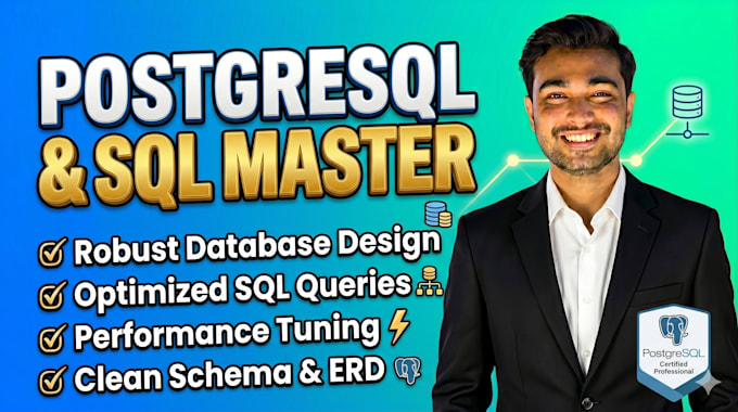 design postgresql database schemas and write optimized sql queries