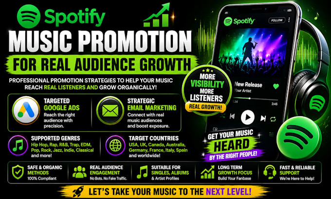 do professional music targeted ads