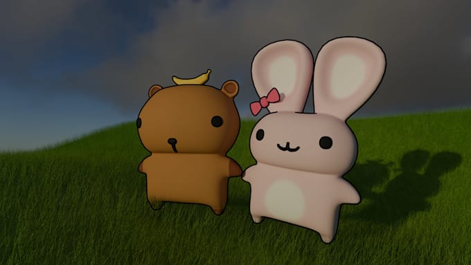 3d characters full renders and animatios for personal use