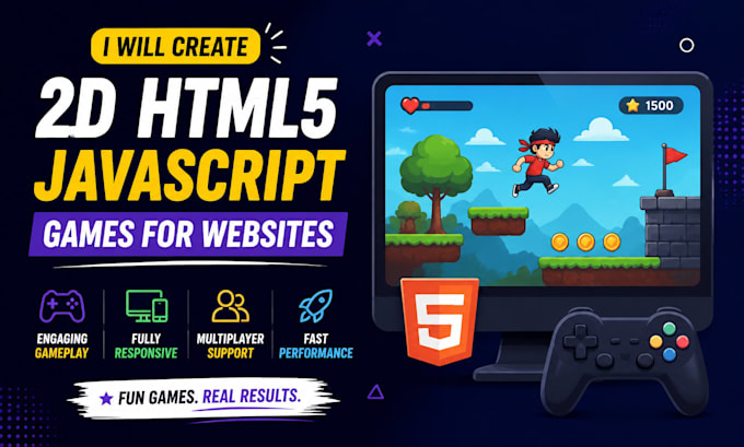 create HTML5 javascript games for websites
