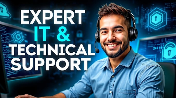 provide professional IT support, technical support, remote