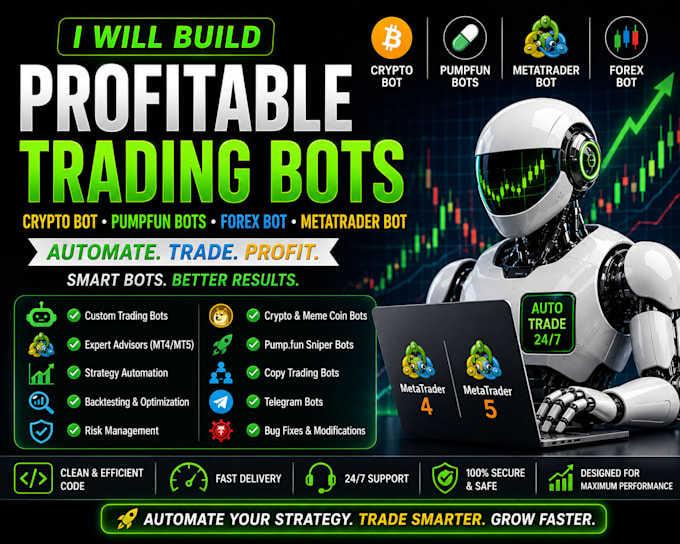 profitable trading bot crypto bot pumpfun bot forex ea