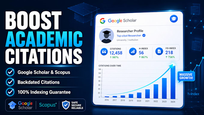 increase google scholar citation, backdate citation, scopus citation