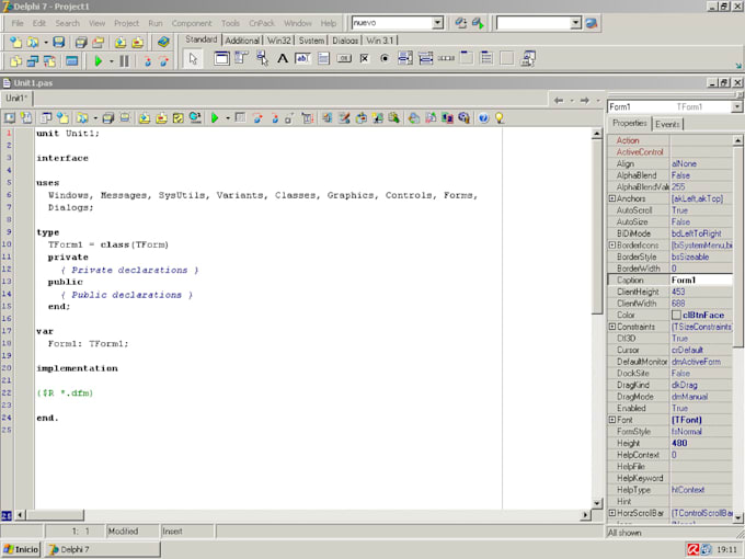 fix one bug in your old delphi application