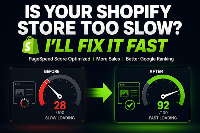 speed up shopify store fix core web vitals deliver a high google pagespeed score