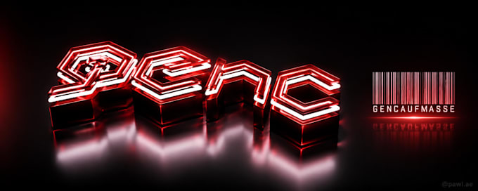 create you a 3d youtube discord twitch header