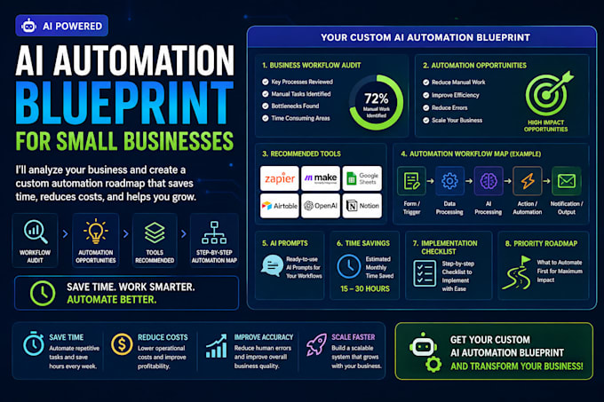 create a custom ai automation blueprint for your business